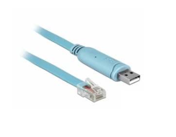 מתאם DELOCK USB 2.0 סוג A זכר> 1 x סידורי RS-232 RJ45 מחבר 3.0 מ 'כחול 63289